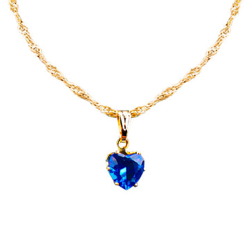 colar choker coraçao zirconia aço inox feminino presente delicado qualidade premium
