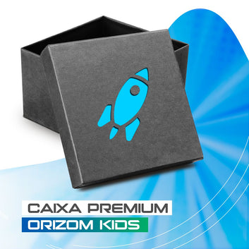Relogio Digital Infantil Silicone Criança Menino + Caixa alarme azul bebe presente cronometro data